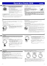 Preview for 12 page of Casio 3259 Operation Manual