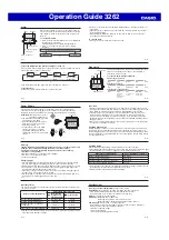 Предварительный просмотр 2 страницы Casio 3262 Operation Manual