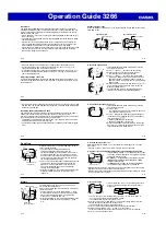 Preview for 4 page of Casio 3266 Operation Manual