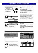 Preview for 5 page of Casio 3270/3293 Operation Manual