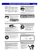 Preview for 6 page of Casio 3278 Operation Manual