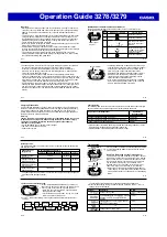 Preview for 7 page of Casio 3278 Operation Manual