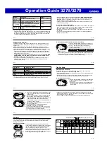 Preview for 8 page of Casio 3278 Operation Manual