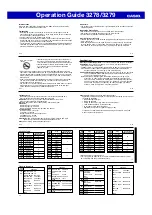 Preview for 10 page of Casio 3278 Operation Manual