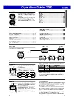 Casio 3283 Operation Manual preview