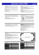 Preview for 6 page of Casio 3295 Operation Manual