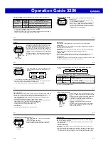 Preview for 4 page of Casio 3296 Operation Manual