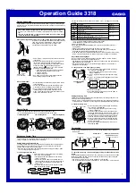 Preview for 1 page of Casio 3318 Operation Manual