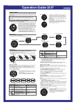 Casio 3337 Operation Manual preview