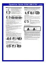 Предварительный просмотр 3 страницы Casio 3358 Operation Manual