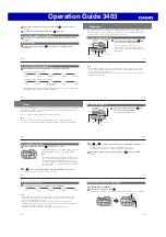 Preview for 4 page of Casio 3403 Operation Manual