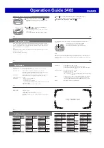 Preview for 6 page of Casio 3403 Operation Manual