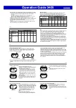 Preview for 3 page of Casio 3405 Operation Manual