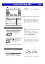 Preview for 3 page of Casio 3407 Operation Manual