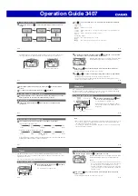 Preview for 4 page of Casio 3407 Operation Manual