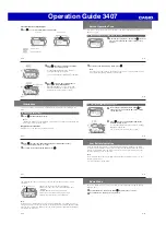 Preview for 6 page of Casio 3407 Operation Manual