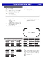 Предварительный просмотр 7 страницы Casio 3407 Operation Manual