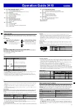 Предварительный просмотр 2 страницы Casio 3410 Operation Manual