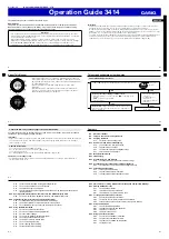 Casio 3414 Operation Manual preview