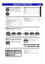 Casio 3422 Operation Manual предпросмотр