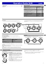 Preview for 2 page of Casio 3439 Operation Manual