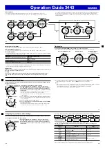 Preview for 3 page of Casio 3443 Operation Manual