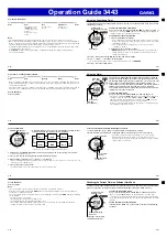 Preview for 11 page of Casio 3443 Operation Manual