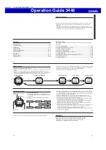 Casio 3446 Operation Manual preview