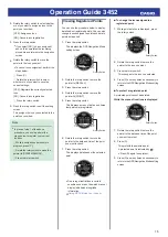 Предварительный просмотр 15 страницы Casio 3452 Operation Manual