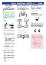 Предварительный просмотр 2 страницы Casio 3461 User'S Operation Manual