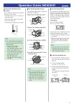 Preview for 5 page of Casio 3461 User'S Operation Manual