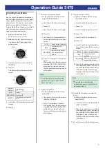 Preview for 4 page of Casio 3475 Operation Manual