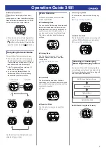 Preview for 4 page of Casio 3481 Operation Manual