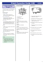 Preview for 5 page of Casio 3495 Operation Manual