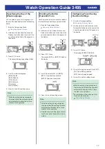 Preview for 17 page of Casio 3495 Operation Manual