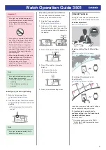 Preview for 9 page of Casio 3501 Operation Manual