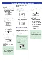 Предварительный просмотр 21 страницы Casio 3501 Operation Manual