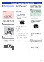 Preview for 17 page of Casio 3506 Operation Manual