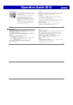 Preview for 6 page of Casio 3512 Operation Manual