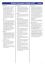 Preview for 3 page of Casio 3513 Operation Manual