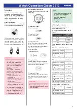 Preview for 8 page of Casio 3513 Operation Manual