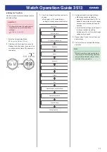 Preview for 11 page of Casio 3513 Operation Manual