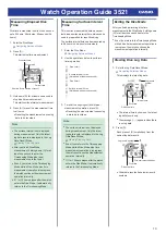 Preview for 13 page of Casio 3521 Operation Manual