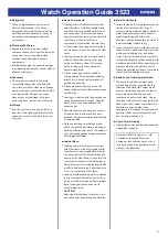 Preview for 3 page of Casio 3523 Operation Manual