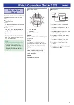 Предварительный просмотр 5 страницы Casio 3523 Operation Manual