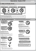 Preview for 3 page of Casio 3707 Operation Manual