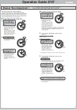 Preview for 4 page of Casio 3707 Operation Manual