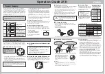 Preview for 2 page of Casio 3731 Operation Manual