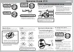 Preview for 3 page of Casio 3731 Operation Manual