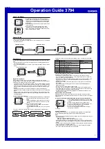 Casio 3749 Operation Manual preview